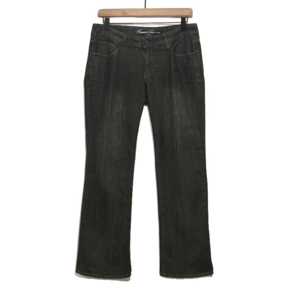 Kenneth Cole New York Bootcut Jean Low Rise Black Size 29